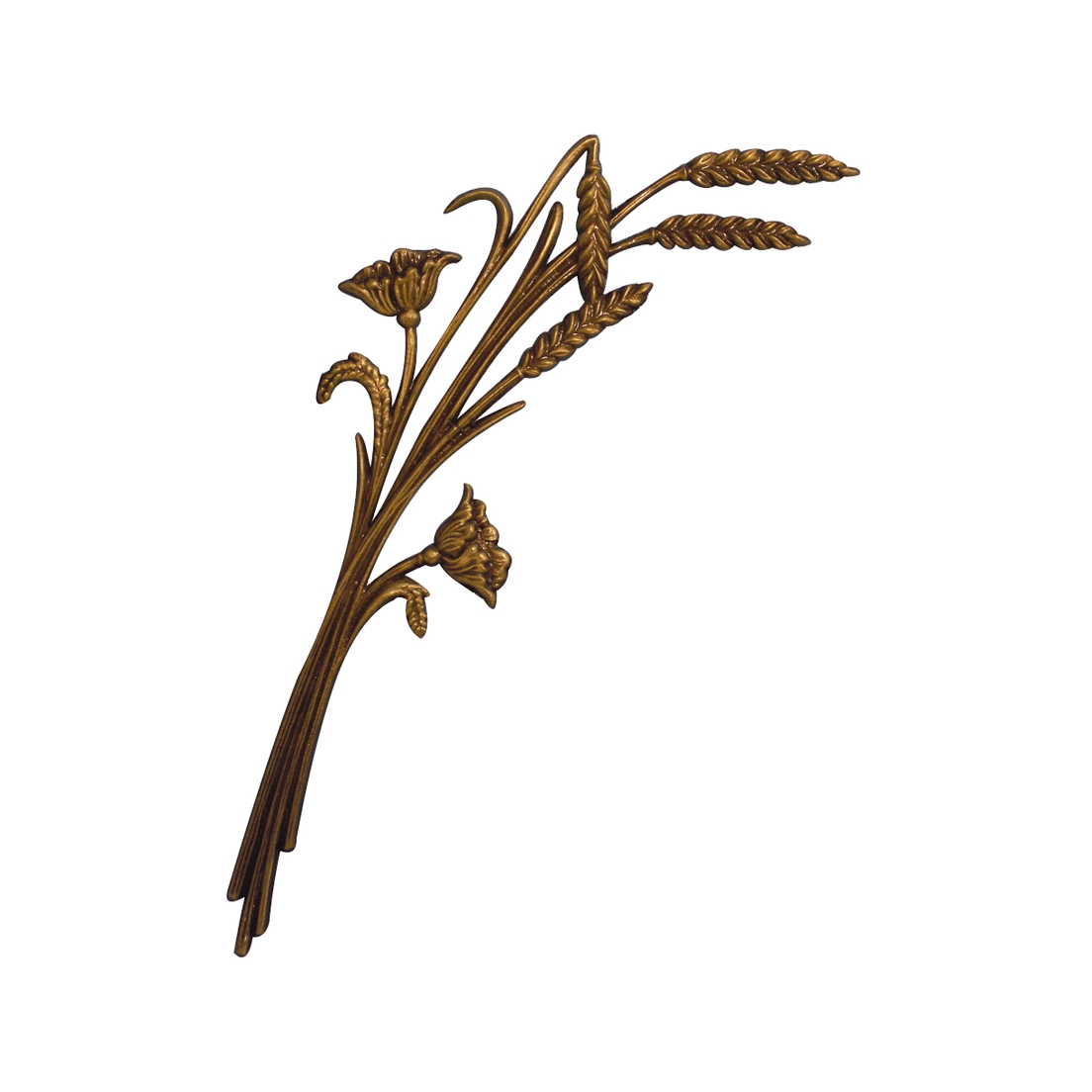 Applique bronze épi de blé1