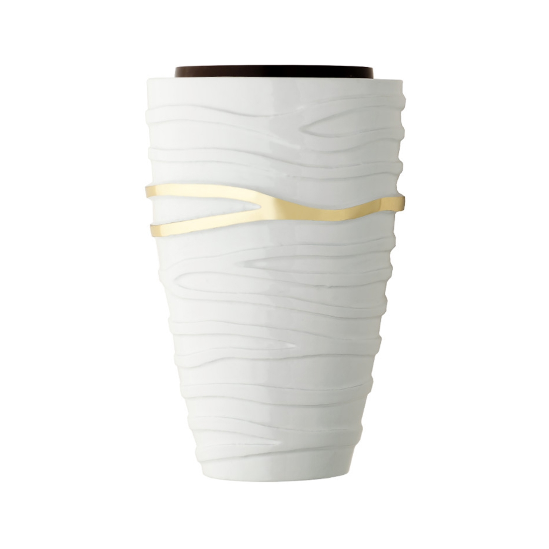 Vase en bronze - fixation à l'arrière1