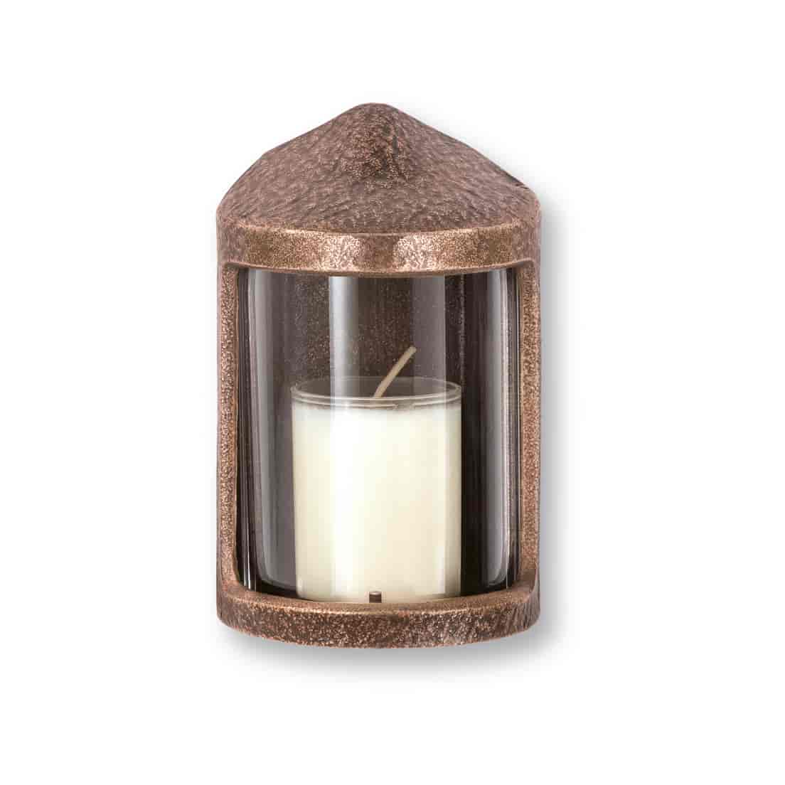 Lanterne en bronze rose1