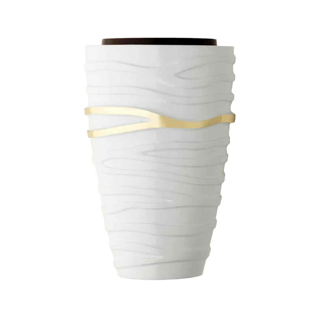 Vase en bronze - fixation à l'arrière1
