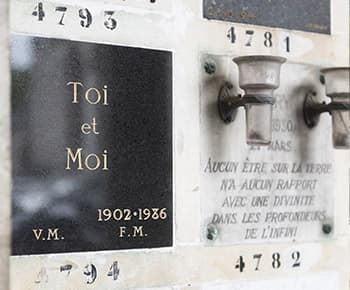 Monuments crémation 