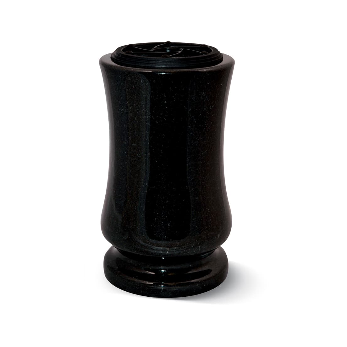Vase en granit tourné